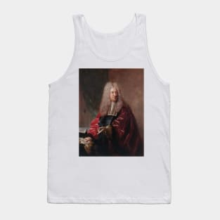 Portrait de Jean Hebert, Echevin de la Ville de Paris by Jean-Francois de Troy Tank Top